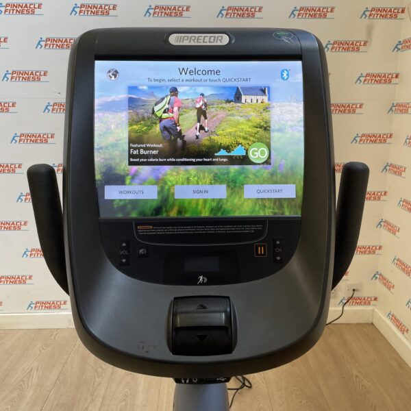 Precor RBK 885 Series Recumbent Bike with P82 Console - Image 2