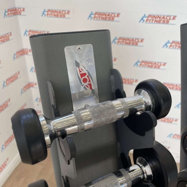 Jordan Urethane Dumbbell Set 1 - 10kg with Vertical Storage Rack - Image 3