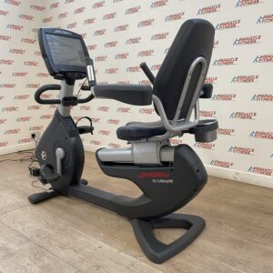 Life Fitness 95R Elevation Series Recumbent Exercise Bike with Engage Console