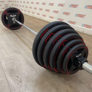 Blitz Fitness Urethane Olympic Weight Discs 175kg Set