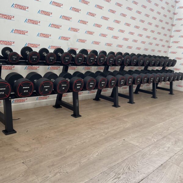 Round Urethane Dumbbell Set 2.5kg to 50kg by Spartan - Image 9