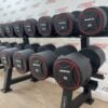 Round Urethane Dumbbell Set 2.5kg to 50kg by Spartan