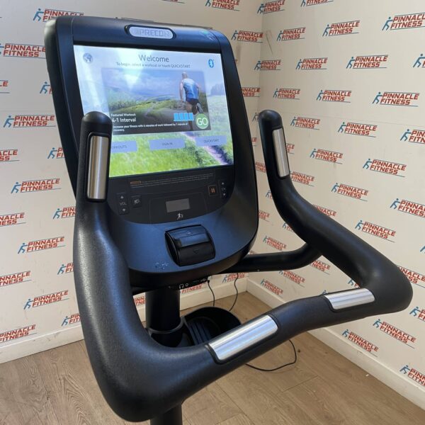 Precor UBK Upright bike with P82 Console (Black Edition) - Image 2