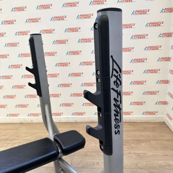 Life Fitness Signature Series Flat Olympic Bench Press - Image 6