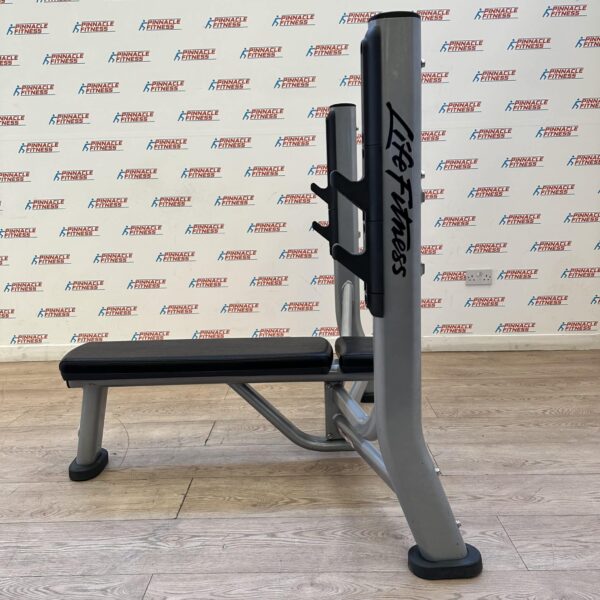 Life Fitness Signature Series Flat Olympic Bench Press - Image 8