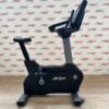 Life Fitness Integrity Series Upright Bike with Deluxe Base and Discover SE3 HD Console
