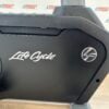 Life Fitness Integrity Series Upright Bike with Deluxe Base and Discover SE3 HD Console