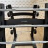 Fixed Rubber Barbells with Straight Handle Full Set 10kg to 50kg with 2 Storage Racks