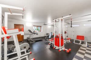 multi gym in a home gym