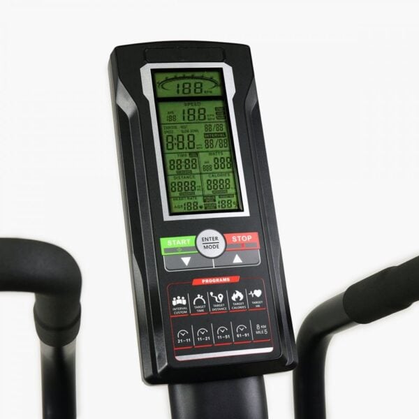 PULSE FITNESS Classic Air Bike (Midnight Grey) - Image 2