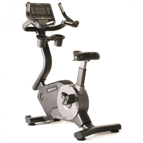 PULSE FITNESS Classic Upright Bike with 7in Console - Image 5