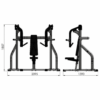 EXIGO Iso-Lateral Plate Loaded Incline Chest Press