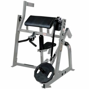 HAMMER STRENGTH Plate-Loaded Seated Bicep Curl (Preacher)