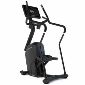 PULSE FITNESS Premium Independent Stepper with 18.5in Touchscreen Console
