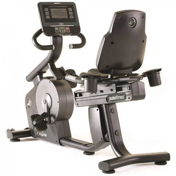 PULSE FITNESS Classic Recumbent Bike with 7in Console - Image 5