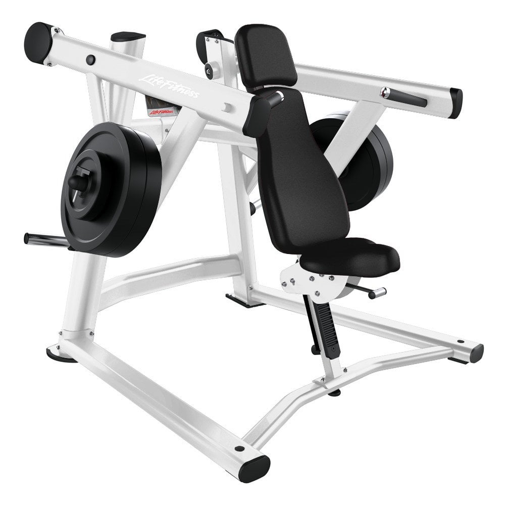 Plate loaded shoulder press sales