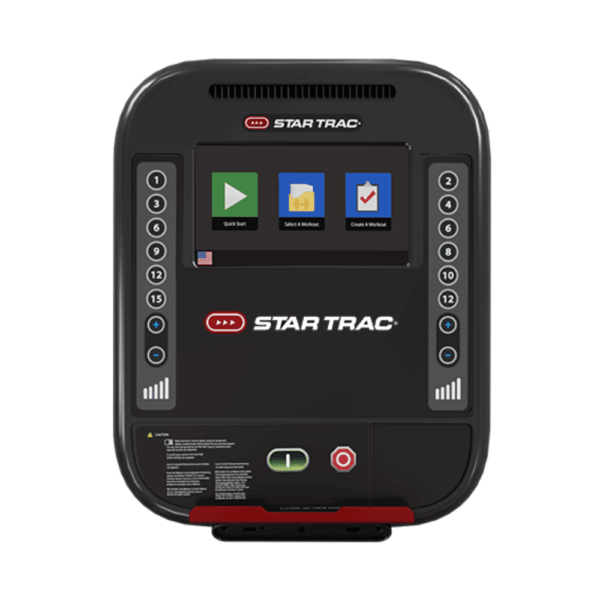 STAR TRAC 4UB Series Upright Bike (Light Commercial) with 10in Touch Screen Console - Image 2