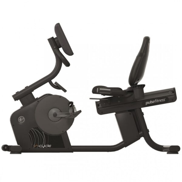 PULSE FITNESS Premium Recumbent Bike with 18.5in Touchscreen Console - Image 3