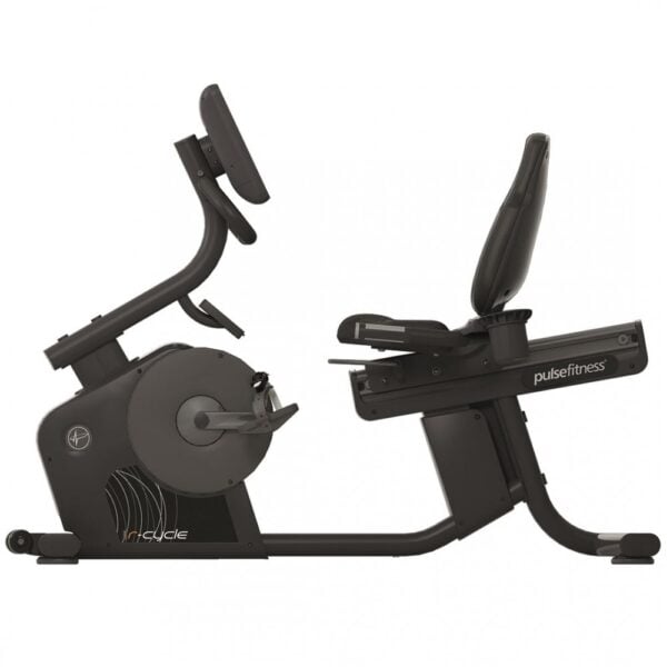 PULSE FITNESS Club Line Recumbent Bike with 10.1in Touchscreen Console - Image 3