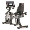 PULSE FITNESS Club Line Recumbent Bike with 10.1in Touchscreen Console