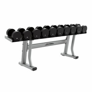 LIFE FITNESS Signature Series Single Tier Dumbbell Rack