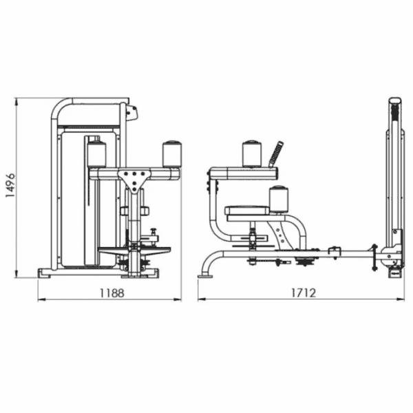 EXIGO Abdominal Twister / Rotary Torso - Image 2