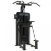 PULSE FITNESS Premium Line Assisted Chin and Dip with 10.1in Touchscreen Console