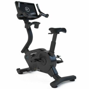 PULSE FITNESS Premium Upright Bike with 18.5in Touchscreen Console