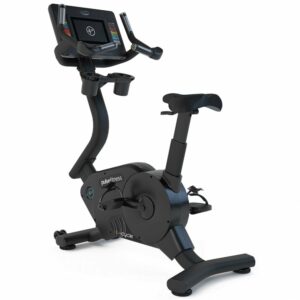 PULSE FITNESS Club Line Upright Bike with 10.1in Touchscreen Console
