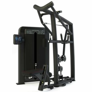 PULSE FITNESS Premium Line Seated Row (Ind. Arm) with 10.1in Touchscreen Console