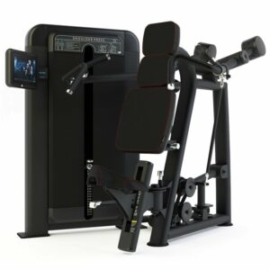 PULSE FITNESS Premium Line Shoulder Press with 10.1in Touchscreen Console