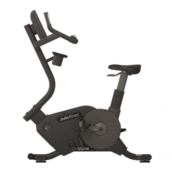 PULSE FITNESS Club Line Upright Bike with 10.1in Console - Image 3