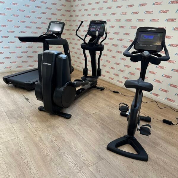 Life Fitness Elevation Series 3 Piece Cardio Package with Discover SE3 Consoles (Onyx Black) - Image 11