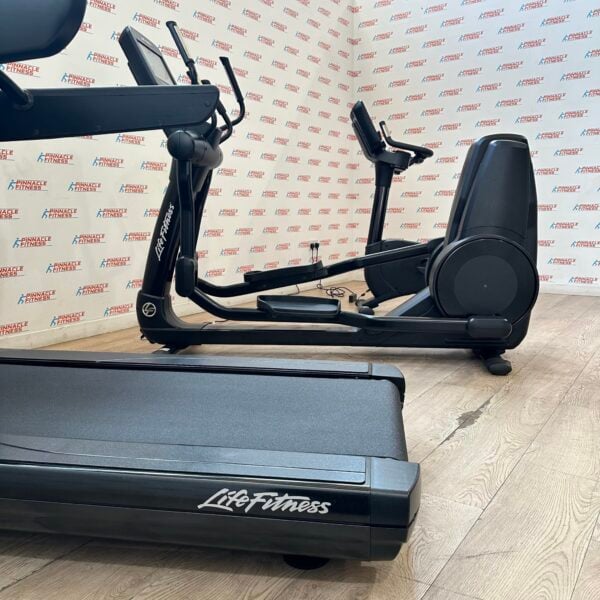 Life Fitness Elevation Series 3 Piece Cardio Package with Discover SE3 Consoles (Onyx Black) - Image 5