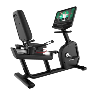 LIFE FITNESS INTEGRITY + LIFECYCLE RECUMBENT BIKE WITH SE4HD CONSOLE