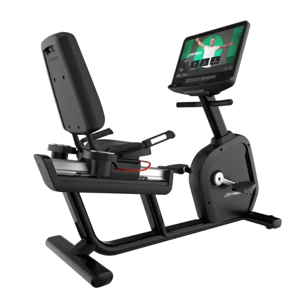 LIFE FITNESS INTEGRITY + LIFECYCLE RECUMBENT BIKE WITH SE4HD CONSOLE