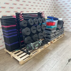 FitPro Body Pump Set - Aerobic Class Full Set Up