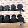 York Pro-Style Dumbbells & Racks (2.5kg to 25kg)
