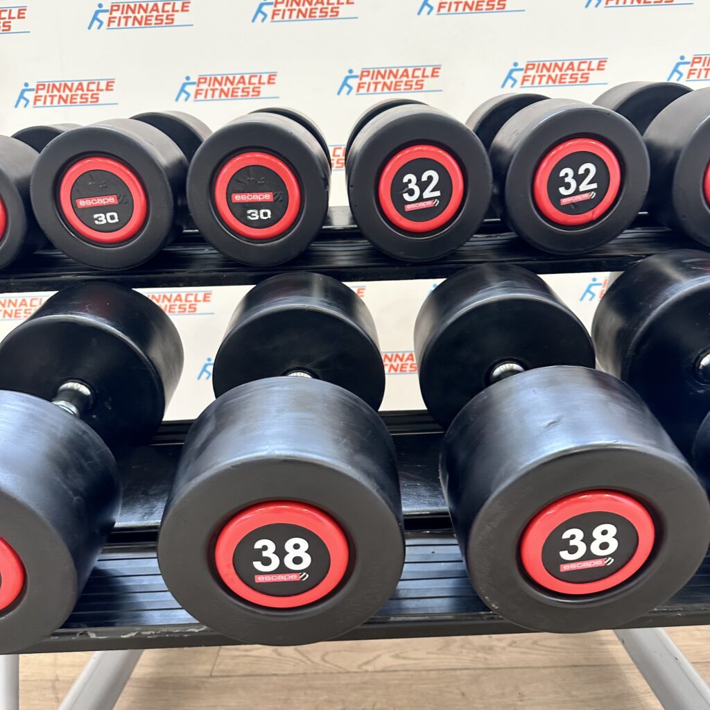ESCAPE SBX DUMBBELL SETS 26kg to 40kg & RACK - Image 9