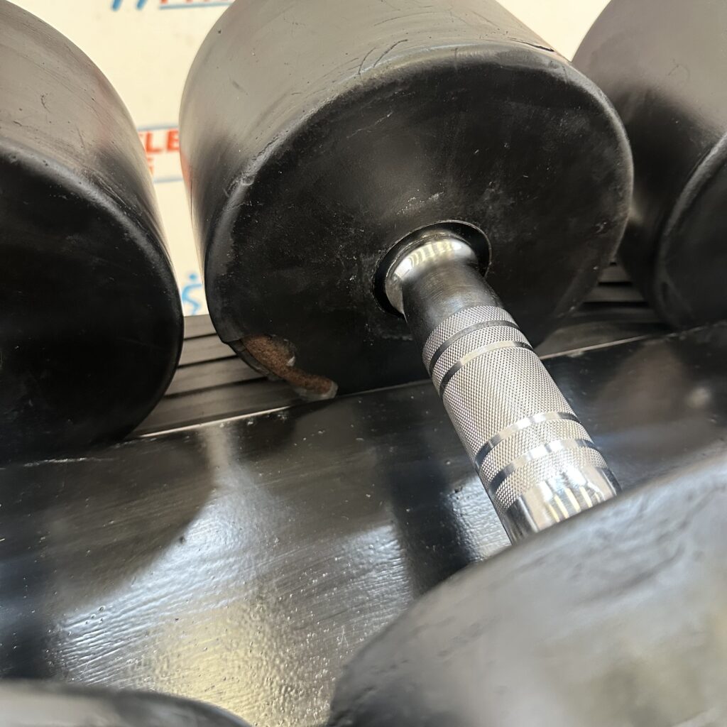 ESCAPE SBX DUMBBELL SETS 26kg to 40kg & RACK - Image 11