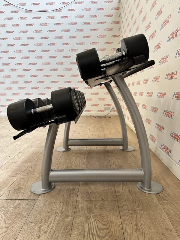 Hammer Strength PU Dumbbell Set 20kg to 30kg with Escape Fitness Storage Rack - Image 12