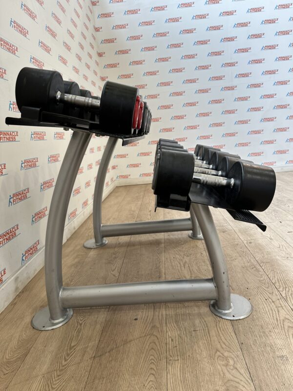 Hammer Strength PU Dumbbell Set 20kg to 30kg with Escape Fitness Storage Rack - Image 13