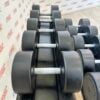 Technogym Urethane Dumbbell Set 42kg to 50kg with Rack