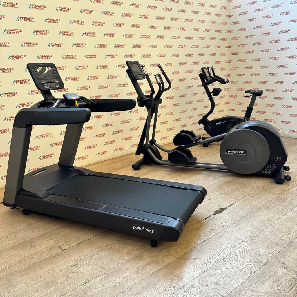 Pulse Fusion Series 3 Piece Cardio Package Treadmill, Cross Trainer and Upright Bike Pulse Fusion Series 3 Piece Cardio Package Treadmill, Cross Trainer and Upright Bike