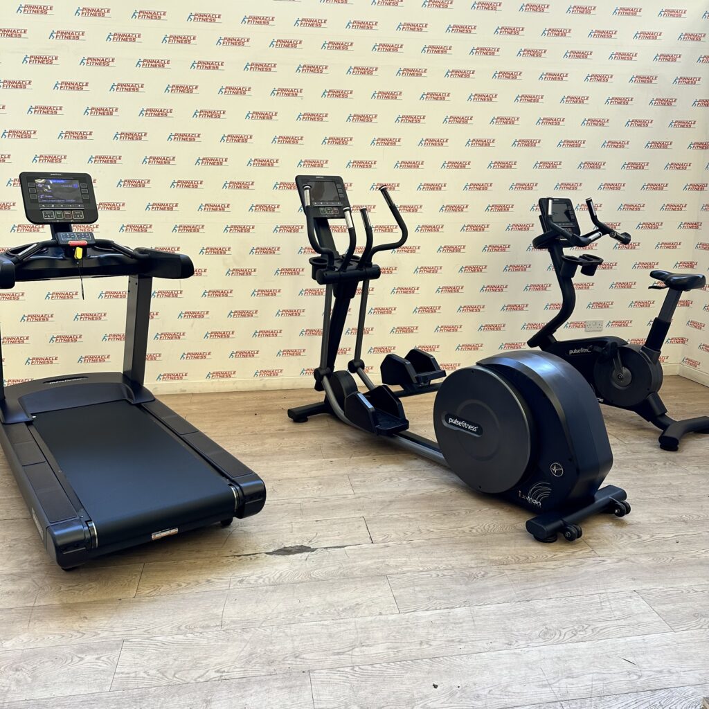 Pulse Fusion Series 3 Piece Cardio Package Treadmill, Cross Trainer and Upright Bike - Image 3