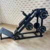 Leg Press Hack Squat Plate Loaded Dual Machine by BLITZ FITNESS