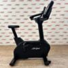 Life Fitness Integrity Series Upright Bike with Discover SE3 HD Console (Satin Black Edition)