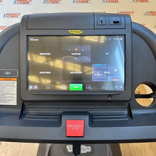Technogym Excite+ Unity Jog 1000 Treadmill with Live Software Update (Black Edition) - Image 15