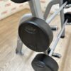 York Fixed Rubber Barbell Set with Storage Rack