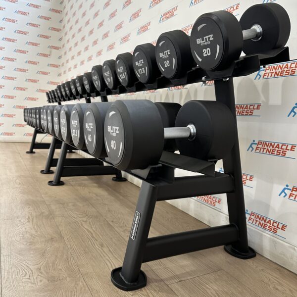 Urethane Dumbbells Set 2.5kg to 40kg by BLITZ FITNESS - Image 6